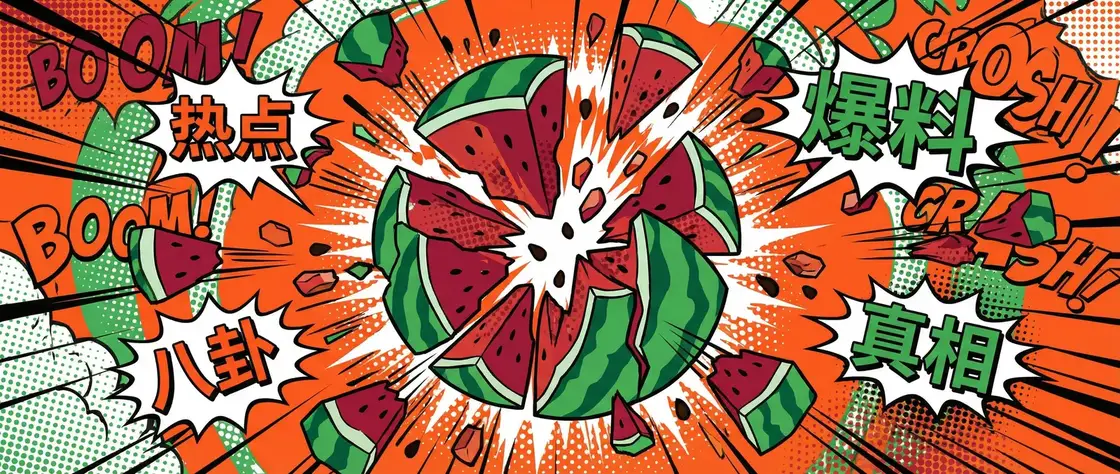 西门庆 今日头瓜爆炸漫画横幅